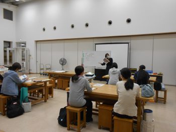 講座風景　座学