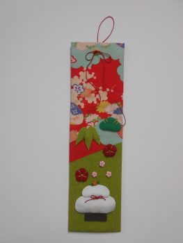 余り布で正月飾り作り(11/10)