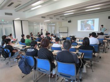 前回の講座の様子
