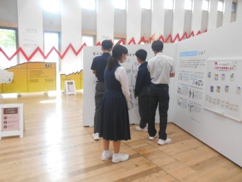職場体験の様子